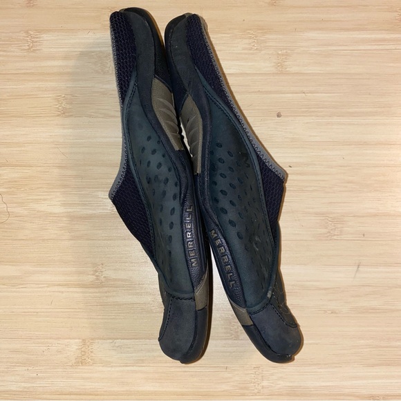 Merrell Womens Size 9 Black Rumba Slip On Mule Shoes Moss - Picture 7 of 11